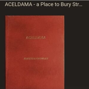 Occultist Aleister Crowley book  limited edition numbered